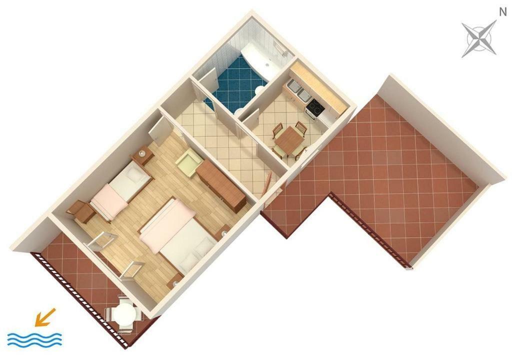 Apartmani Ujdur Omiš Exterior foto
